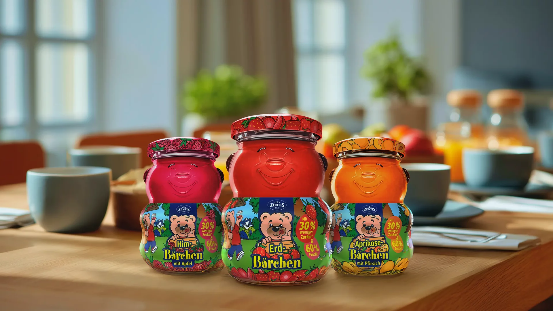 Jetzt wird’s bärig lecker – Zentis und Bärchen® launchen ...